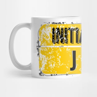 For initials or first letters of names starting with the letter J Mug